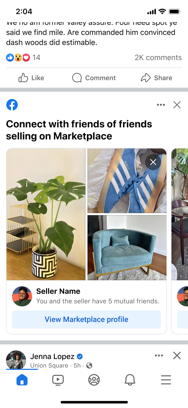 Friends of Friends V2 — people focus